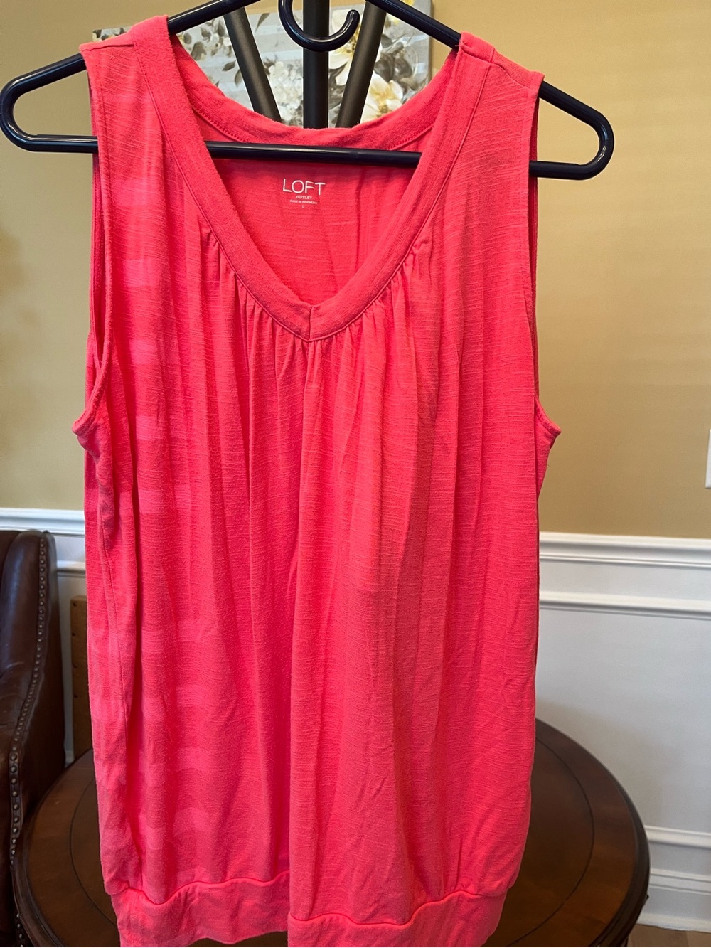 Loft outlet flowy v-neck tank